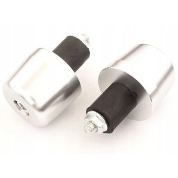 Smooth aluminum handlebar weight ends 36
