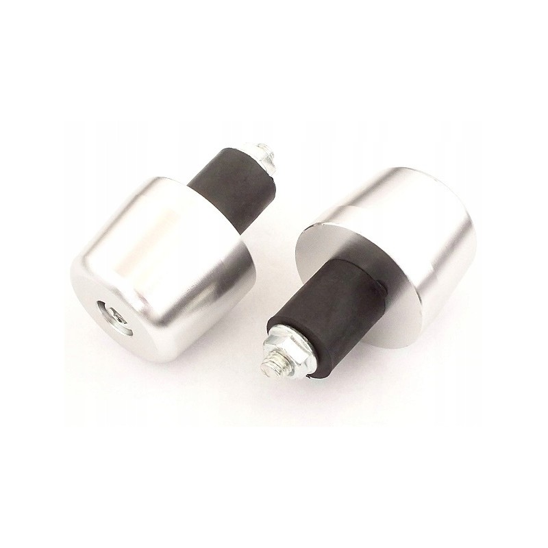 Smooth aluminum handlebar weight ends 36