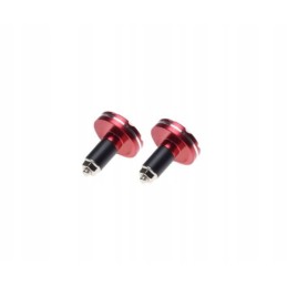 Red weight handlebar ends, set of 2 pcs