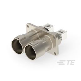 24 pcs - TE Connectivity PowerTube 1000 Series Straight Panel Mount PCB Connector, 2 Contact(s), 36mm Pitch, 1 Row(s)