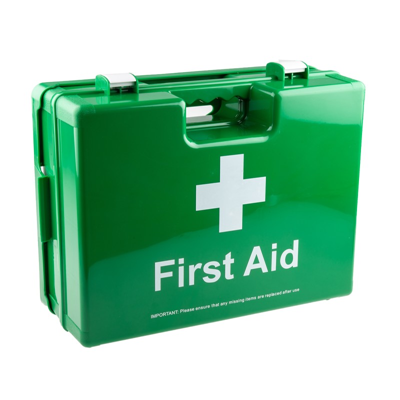 1 pcs - Carrying Case, Wall Mounted First Aid Kit for 20 people, 460 mm x 340mm x 180 mm