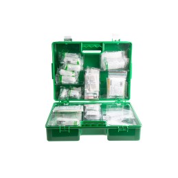 1 pcs - Carrying Case, Wall Mounted First Aid Kit for 20 people, 460 mm x 340mm x 180 mm