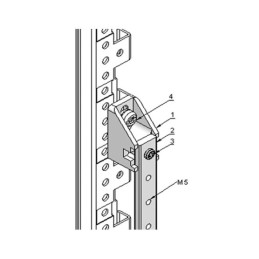 1 pcs - nVent SCHROFF Busbar, 440mm