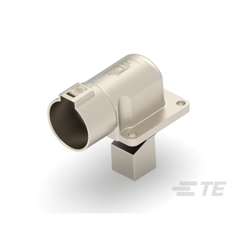 24 pcs - TE Connectivity PowerTube 1400 Series Right Angle Panel Mount PCB Connector, 1 Contact(s), 1 Row(s)