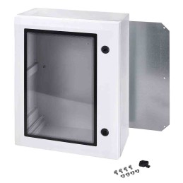 1 pcs - Fibox Arca Series Polycarbonate Wall Box, IP65, 222.5 mm x 300 mm x 487mm