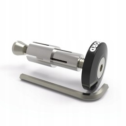 Oxford barends 2 flat handlebar weights, black