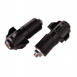 17mm black motorcycle handlebar weight ends