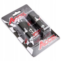 Accel handlebar end weights, black