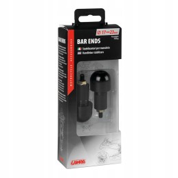 Universal handlebar weights 17-23 mm black