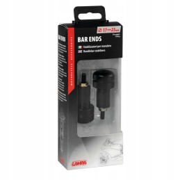 Universal handlebar weights 17-23 mm black