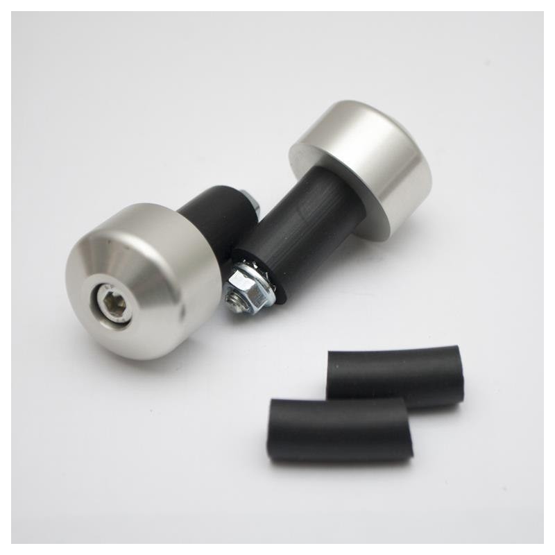 Akrybius silver handlebar weights set akr03