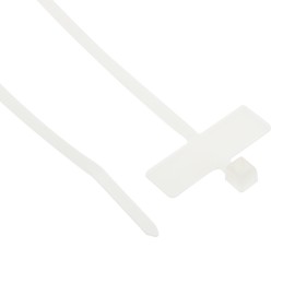 1 Bag of 100 - HellermannTyton Cable Tie, 100mm x 2.3 mm, Natural Polyamide 6.6 (PA66), Pk-100