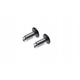 Black handlebar ends, set of 2
