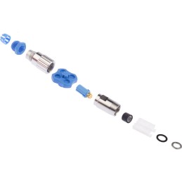 25 pcs - TE Connectivity Circular Connector, 4 Contacts, Cable Mount, Subminiature Connector, Socket, Female, IP65, TRIAD 01