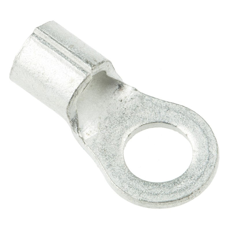 1 Box of 1000 - TE Connectivity, SOLISTRAND Uninsulated Ring Terminal, M3.5 Stud Size, 1mm² to 2.6mm² Wire Size