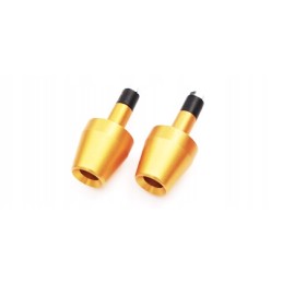 13mm Renner gold aluminum handlebar ends