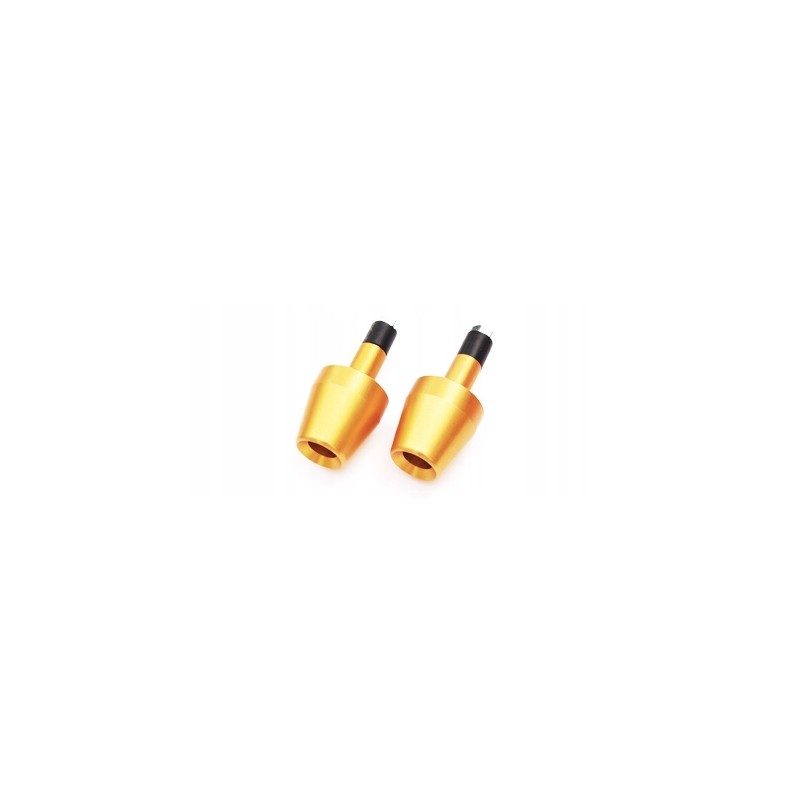 13mm Renner gold aluminum handlebar ends