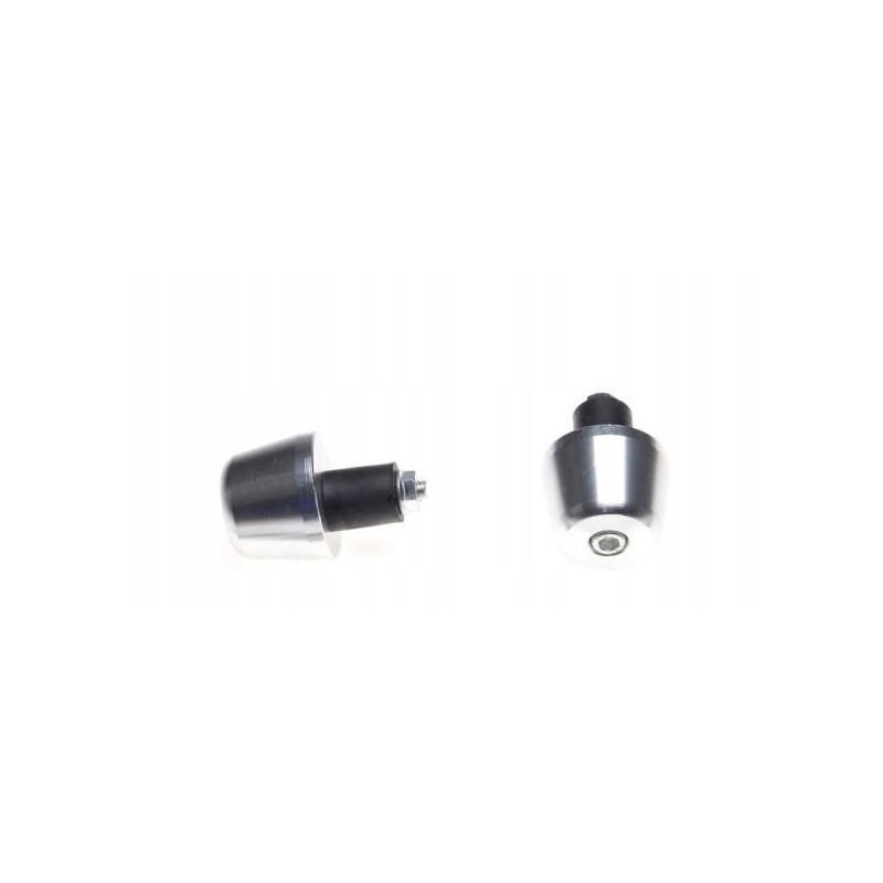 Handlebar end 05 36mm silver