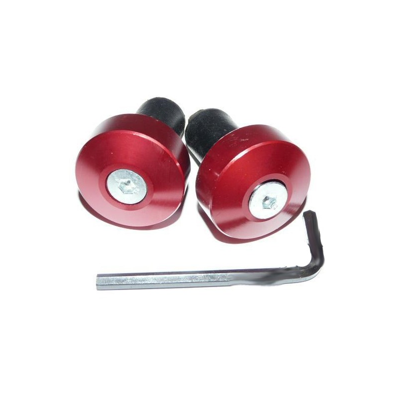 Universal handlebar weight ends