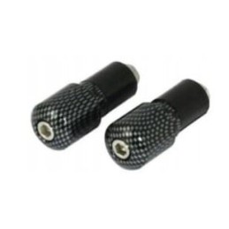 V parts vicma handlebar ends 17 5 mm carbon color uni use