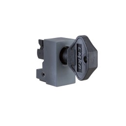 1 pcs - Schneider Electric 6mm Square Lock Insert For Use With Spacial SM/SF