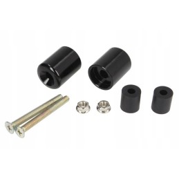 V parts vicma handlebar ends m6x60 black color kawasaki kle zr z