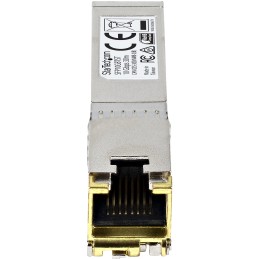 1 pcs - StarTech.com MSA Compatible RJ45 Copper Transceiver Module, Full Duplex, 10000Mbit/s