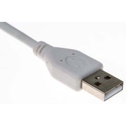 1 pcs - RS PRO USB 2.0 Cable, Male USB A to Female USB A USB Extension Cable, 1.8m
