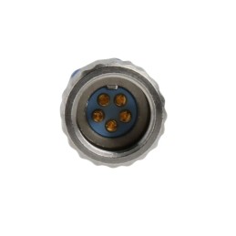 25 pcs - TE Connectivity Circular Connector, 5 Contacts, Cable Mount, Subminiature Connector, Socket, Female, IP65, TRIAD 01