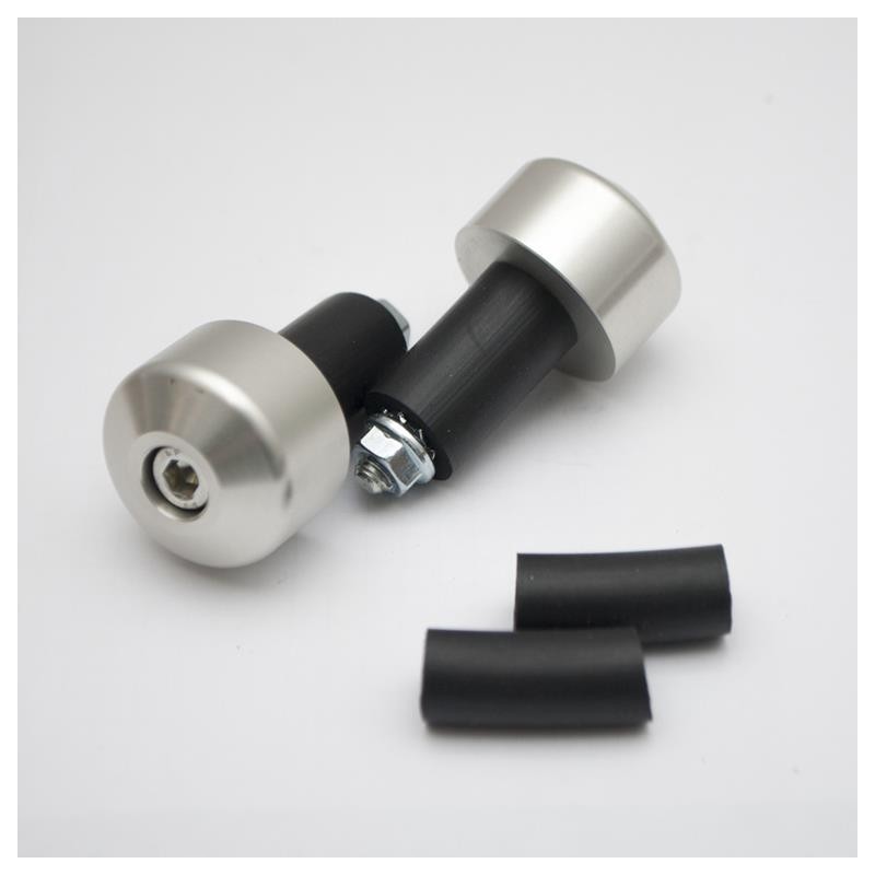 Akrybius silver handlebar weights set akr03