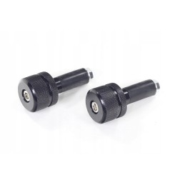 Black handlebar ends 13mm set ox