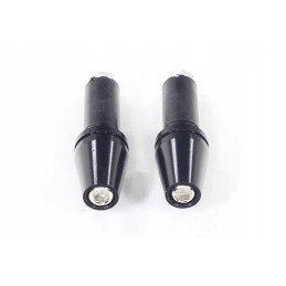Black handlebar ends 13mm set ox