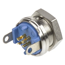 25 pcs - TE Connectivity Circular Connector, 4 Contacts, Panel Mount, Subminiature Connector, Socket, Female, IP65, TRIAD 01