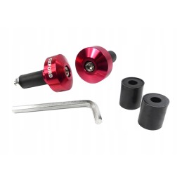 Oxford n Barends handlebar weights, 1 color, red