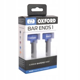Barends Oxford handlebar weights, 1 blue