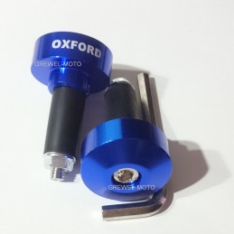 Barends Oxford handlebar weights, 1 blue