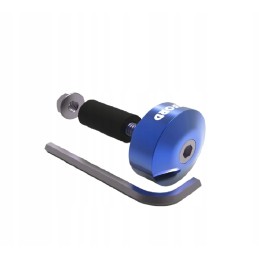 Barends Oxford handlebar weights, 1 blue