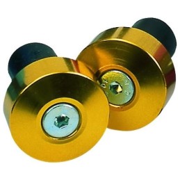 Oxford barends handlebar weights, 1 gold color