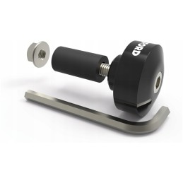 Oxford n barends handlebar weights 1 color black
