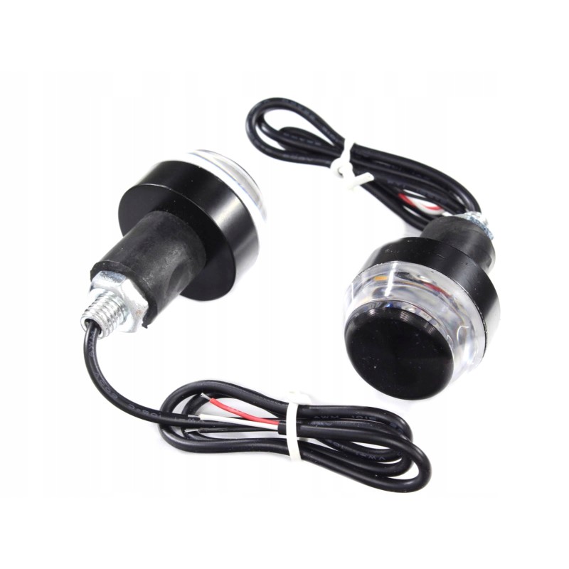 LED steering wheel tip lamp, blue, yellow