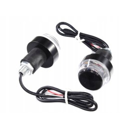 LED steering wheel tip lamp, blue, yellow