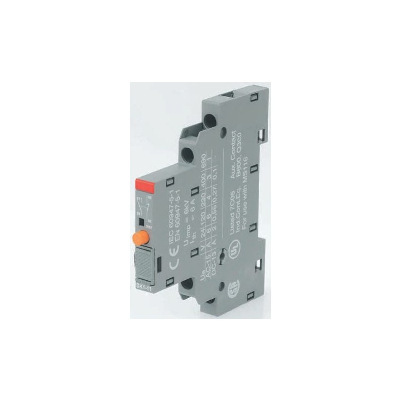1 pcs - ABB Auxiliary Switch Block