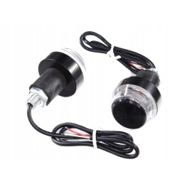 LED steering wheel tip lamp, blue, yellow