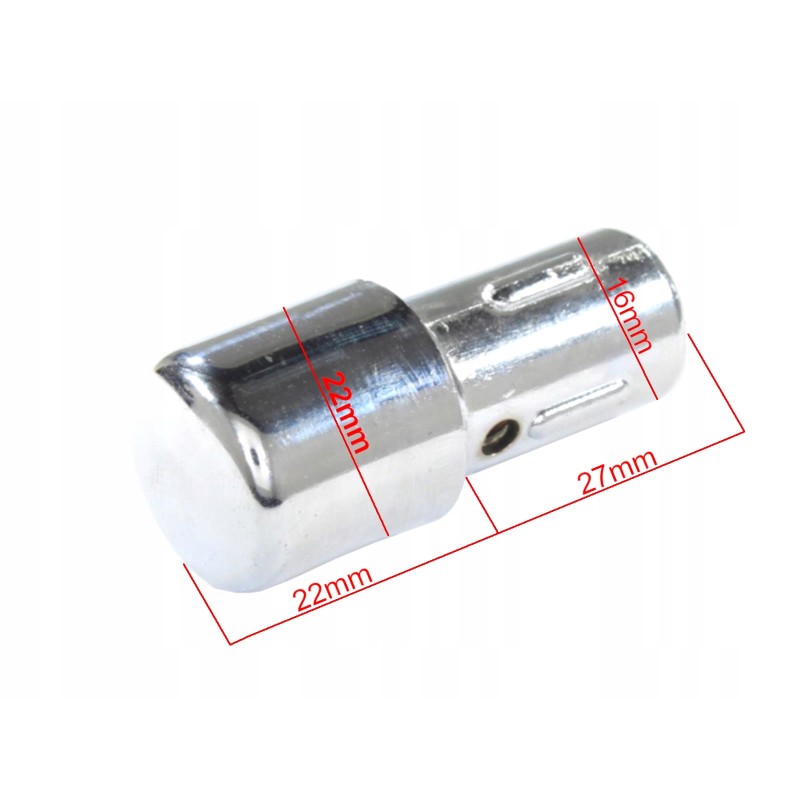 Benzer plastic chrome handlebar cap