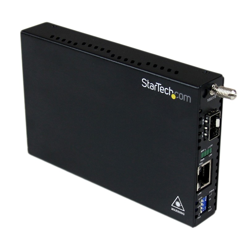 1 pcs - StarTech.com RJ45, SFP Media Converter, Multi Mode, Half/Full Duplex