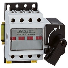 1 pcs - Legrand Vistop MCB, 2P, 32A, 400V AC, 5 kA Breaking Capacity