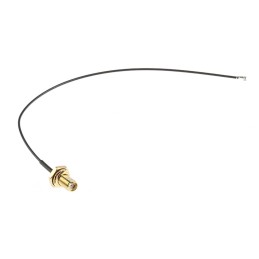 1 pcs - RS PRO Female SMA to Female U.FL Coaxial Cable, 200mm, RF Coaxial, Terminated