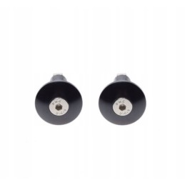 Black handlebar ends, set of 2