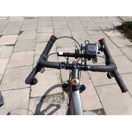 Handlebar ends 13-18, red, for 22mm handlebars