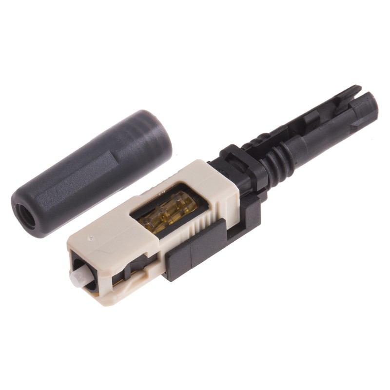 1 pcs - RS PRO, SC, PC Multimode Simplex Fibre Optic Connector, OM2 50/125μm Fibre Size, 0.5dB Insertion Loss